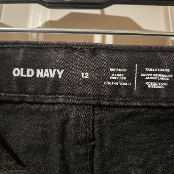 Girl's Old Navy - Brand New Black Denim Jeans - 12 - Picture 3 of 5